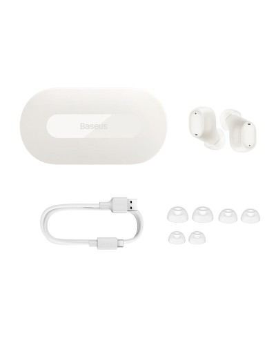 Навушники Baseus Bowie EZ10 True Wireless Earphones White (A00054300226-Z1)