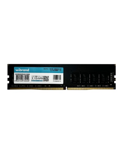 DDR4 Wibrand 16GB 2666MHz CL19 DIMM (WI2666DDR4D/16GB)