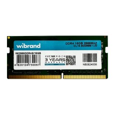 DDR4 Wibrand 16GB 2666MHz CL19 SODIMM (WI2666DDR4S/16GB)