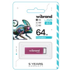 Flash Wibrand USB 2.0 Chameleon 64Gb Pink (WI2.0/CH64U6P)