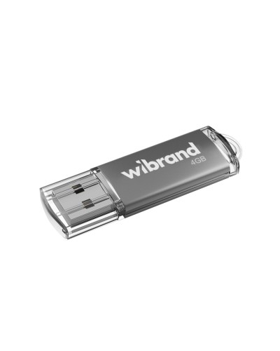 Flash Wibrand USB 2.0 Cougar 4Gb Silver (WI2.0/CU4P1S)