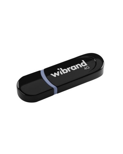 Flash Wibrand USB 2.0 Panther 4Gb Black (WI2.0/PA4P2B)