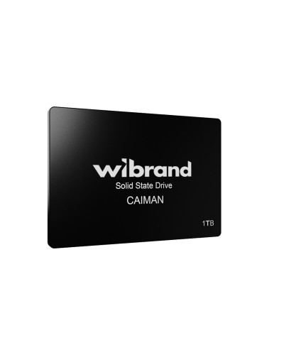 SSD Wibrand Caiman 1TB 2.5" 7mm SATAIII Standard (WI2.5SSD/CA1TBST)