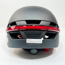 Защитный шлем Livall BH51M NSO (L) Black (57-61см), акустика JBL, микрофон, сигналы поворотов и стопов, приложение, пульт BR80, застежка, Bluetooth (LIV-JB51MN-5312)