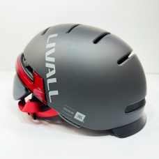 Защитный шлем Livall BH51M NSO (L) Black (57-61см), акустика JBL, микрофон, сигналы поворотов и стопов, приложение, пульт BR80, застежка, Bluetooth (LIV-JB51MN-5312)