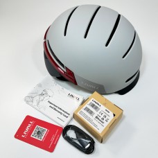 Защитный шлем Livall BH51M NEO (L) Sandstone Grey (57-61см), акустика, микрофон, сигналы поворотов и стопов, приложение, пульт BR80, Bluetooth (LIV-T1V6MN-6310)