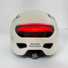 Защитный шлем Livall L23 (L) Ivory White (58-62см), сигнал поворотов и стопов, приложение, съемный узор (пульт BR80 в комплекте не идет) (LIV-000L23-4310)