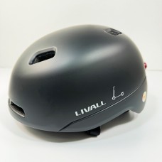 Защитный шлем Livall C21 (L) Midnight Black (57-61см), сигнал стопов (LIV-000C21-5341)