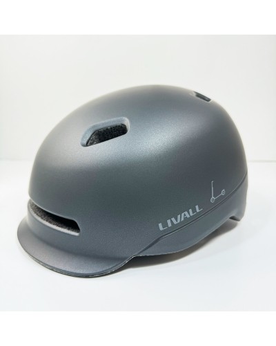 Защитный шлем Livall C20 (L) Midnight Black (57-61см), сигнал стопов (LIV-000C20-5342)