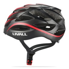 Захисний шолом Livall BH62 NEO (L) Black&amp;Red (55-61см), акустика, мікрофон, сигнали поворотів та стопів, додаток, пульт BR80, Bluetooth (LIV-TBH62N-1041)