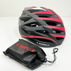 Защитный шлем Livall BH62 NEO (L) Black&Red (55-61см), акустика, микрофон, сигналы поворотов и стопов, приложение, пульт BR80, Bluetooth (LIV-TBH62N-1041)