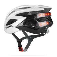 Защитный шлем Livall BH60SE NEO (L) White (55-61см), акустика, микрофон, сигналы поворотов и стопов, приложение, пульт BR80, Bluetooth (ZHLIV-T60SEN-4013)