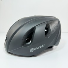 Защитный шлем Smart4u R55 (M) Black (55-59см), акустика, микрофон, сигналы поворотов и стопов, приложение, пульт BR80 (ZHLIV-000R55-5240)