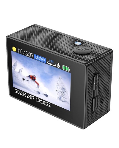 Экшен камера HOCO DV100 sports camera Black (6942007616799)