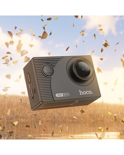 Экшен камера HOCO DV100 sports camera Black (6942007616799)