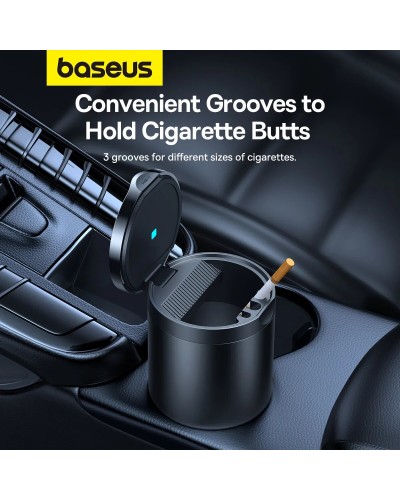 Попільничка Baseus Premium 2 Series Car Ashtray Cluster Black (C20464700111-00)