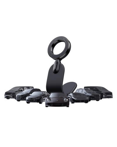 Держатель для мобильного Baseus C02 Go Series Magnetic Car Phone Mount Cluster Black (C40165500111-00)