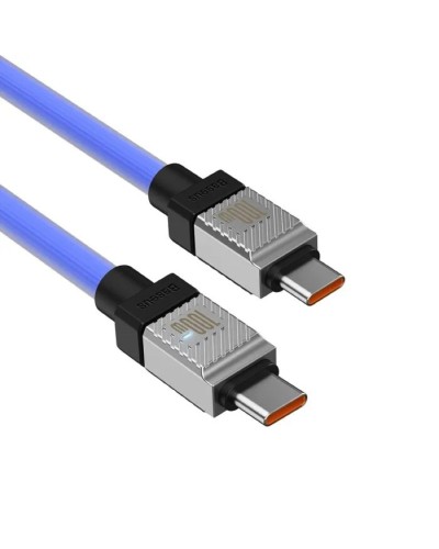 Кабель Baseus CoolPlay Series Fast Charging Cable Type-C to Type-C 100W 1m  Blue (CAKW000203)