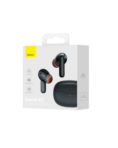 Навушники Baseus Bowie M1 True Wireless Earphones Black (NGTW270101)