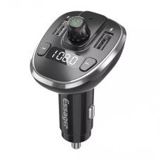 Автобільний зарядний пристрій ESSAGER Dynamic Car Bluetooth MP3 Car Charger Sliver (ECCFM-DG10)