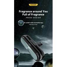 Автомобильный освежитель воздуха ESSAGER CAR AIR OUTLET PRESS TYPE SOLID PERFUME Grey (EXSCFB-SH0A)