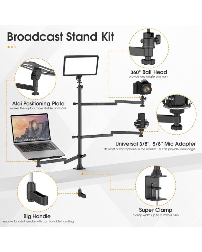 Штатив-держатель Ulanzi LS23 Desktop Setup Stand (UV-2913 LS23) (UV-2913)