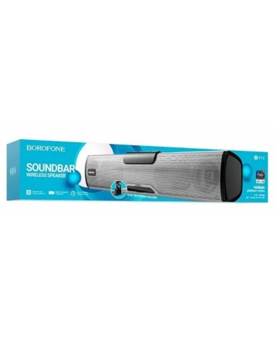 Портативна колонка BOROFONE BP11 Popular desktop BT speaker Gray (6941991101922)