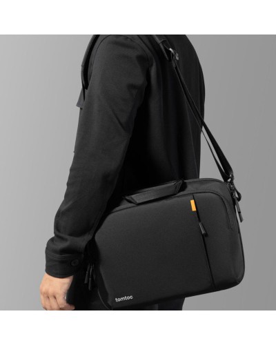 Сумка Tomtoc Defender-A30 Laptop Shoulder Bag Black 15-16 Inch (A30F2D1) (A30F2D1)