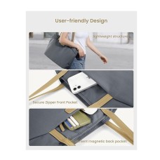 Сумка Tomtoc Versatile-T23 Laptop Tote Bag Grayish Blue 16 Inch/18L (T23L1B1) (T23L1B1)