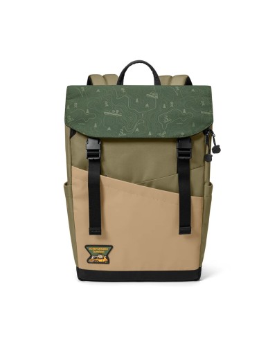 Рюкзак Tomtoc Slash-T64 Flip Laptop Backpack Green 15.6 Inch/18L (T64M1T1GC) (T64M1T1GC)