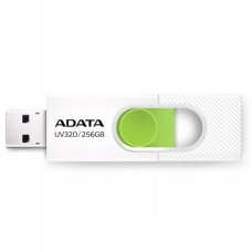 Flash A-DATA USB 3.0 AUV 320 256Gb White/Green (AUV320-256G-RWHGN)