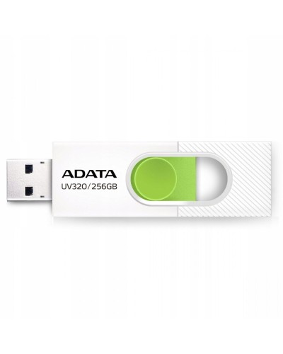 Flash A-DATA USB 3.0 AUV 320 256Gb White/Green (AUV320-256G-RWHGN)