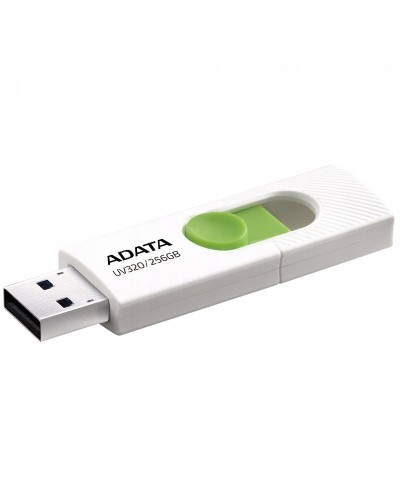 Flash A-DATA USB 3.0 AUV 320 256Gb White/Green (AUV320-256G-RWHGN)