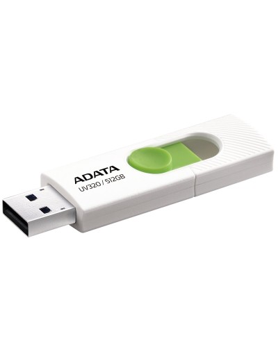 Flash A-DATA USB 3.0 AUV 320 512Gb White/Green (AUV320-512G-RWHGN)