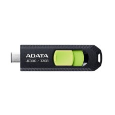 Flash Adata USB 3.2 Gen1 UC300 Type-C 32Gb Black/Green (ACHO-UC300-32G-RBK/GN)