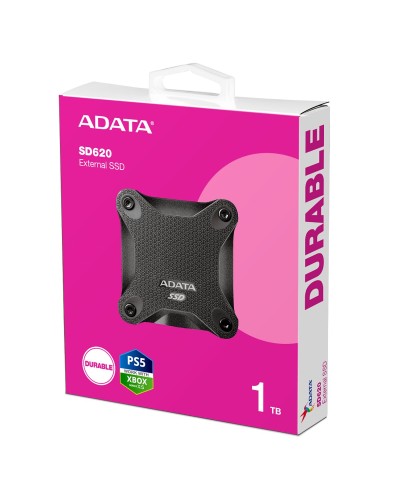 SSD ADATA SD620 1TB USB 3.2  520/460Mb/s Black (SD620-1TCBK)