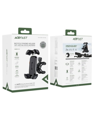 Велотримач для мобільного ACEFAST D23 bicycle phone holder Black (6974316282969)