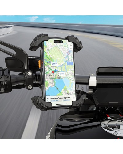 Велотримач для мобільного ACEFAST D23 bicycle phone holder Black (6974316282969)