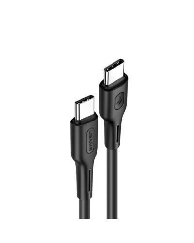 Кабель Usams US-SJ459 U43 Type-C TO Type-C 100W PDFast Charging &amp; Data Cable 1.2m black (SJ459USB01)