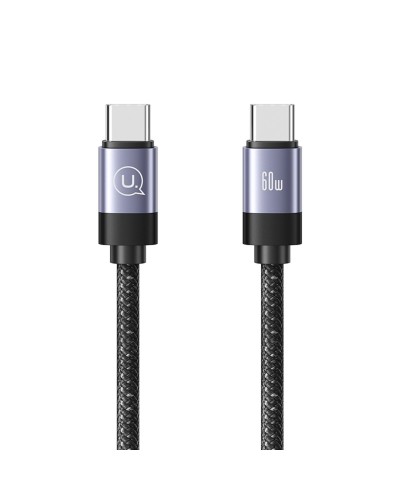 Кабель Usams US-SJ704 60W Magnetic Data Cable Type-C To Type-C-Rui Series 1m tarnish (SJ704USB01)