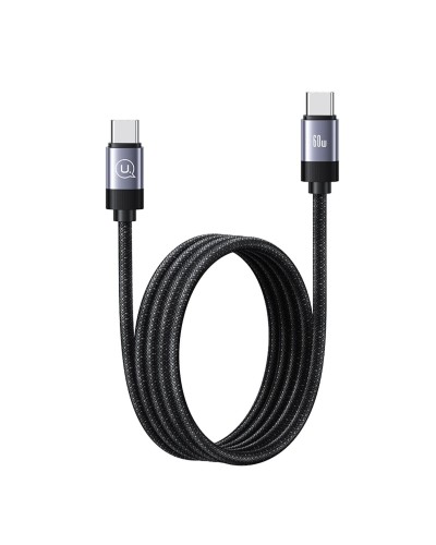 Кабель Usams US-SJ704 60W Magnetic Data Cable Type-C To Type-C-Rui Series 1m tarnish (SJ704USB01)