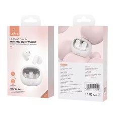 Bluetooth stereo гарнитура Usams US-TD22 TWS Earbuds - TD Series BT5.3 white (BHUTD01)