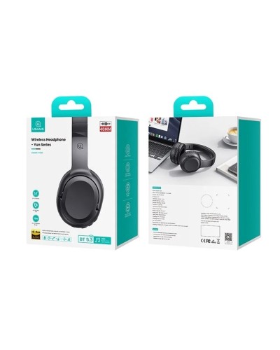 Bluetooth stereo гарнитура Usams USAMS-YG23 Wireless Headphone-Yun Series black (TDLYEJYX01)