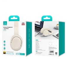 Bluetooth stereo гарнитура Usams USAMS-YG23 Wireless Headphone-Yun Series beige (TDLYEJYX02)