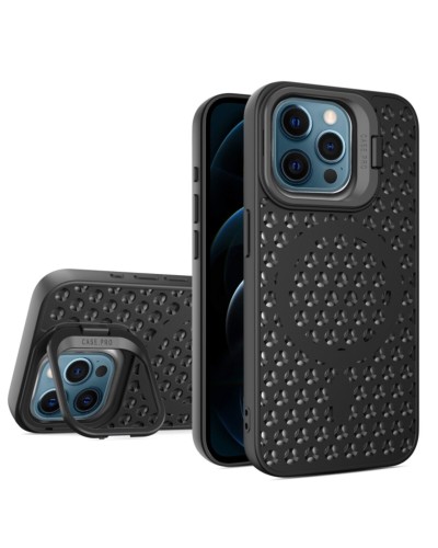 Чохол для смартфона Cosmic Grater Stand for Apple iPhone 12 Pro Max Black (GRASTiP12PMBlack)