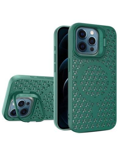 Чохол для смартфона Cosmic Grater Stand for Apple iPhone 12 Pro Max Dark Green (GRASTiP12PMDarkGreen)