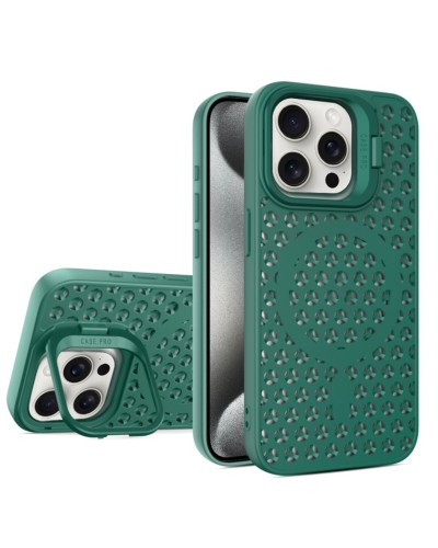 Чехол для смартфона Cosmic Grater Stand для iPhone 15 Pro Max Dark Green (GRASTiP15PMDarkGreen)