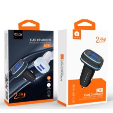 Автомобильное зарядное устройство для WUW-C191 2USB 2.4A black (6972573336739)