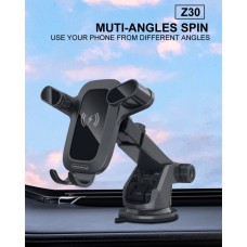 Автодержатель для телефона WUW-Z30 black (6972573336265)