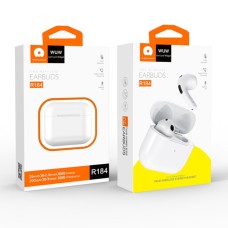 Bluetooth stereo гарнитура WUW-R184 white (6972573335725)